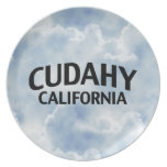 Cudahy California plates