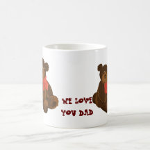 Cuddly Bear Dad Mug