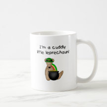 Cuddly Little Leprechaun Tshirts and Gifts Coffee Mug