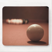 Cue Ball Mouse Pad