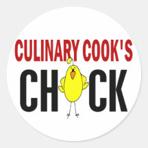 Culinary Cook's  Chick Sticker