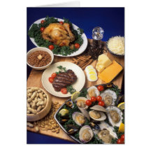 Culinary Cuisines Greeting Card