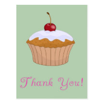 Cup Cake Postcard