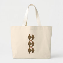 Cupcake Argyle Bag