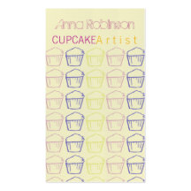 Cupcake Artist Business Cards