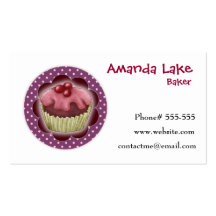 Cupcake Business Card