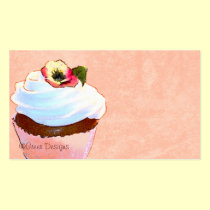 Cupcake Business Card business cards