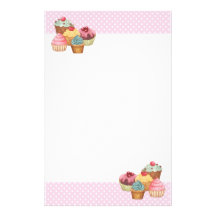 Cupcake Cake Pastries Stationery