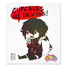 Cupcake Demon Art Photo