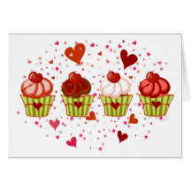 Cupcake Love Card