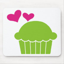 Cupcake Love Mouse Pads
