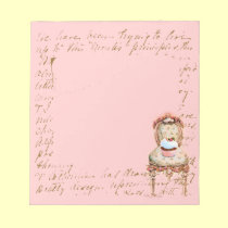 Cupcake n Pink Chair notepads