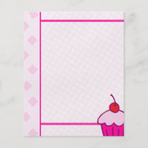 Cupcake Stationery Flyer Design