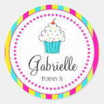 Cupcake Stickers, for DYI cupcake toppers