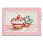Cupcake Thank You Card