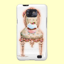 Cupcake Victorian pink & Chocolate casemate cases