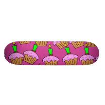 Cupcake Wallpaper Custom Skateboard