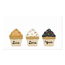 Cupcake Yum Business Card Templates