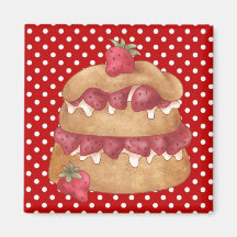 Cupcakes Cakes Pastry Magnet