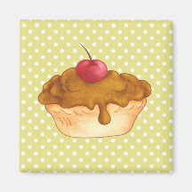 Cupcakes Cakes Pastry Magnet