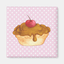 Cupcakes Cakes Pastry Magnet