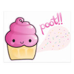 Cupcakes Fart Sprinkles Post Cards