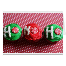 Cupcakes For Santa Greeting Cards