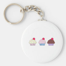 Cupcakes Keychain