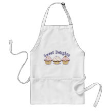 Cupcakes & sweet delights apron