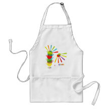 cups and spoons tablier