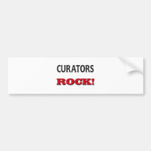 Curators Rock Bumper Sticker