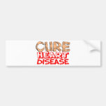 Cure Heart Disease Bumper Sticker