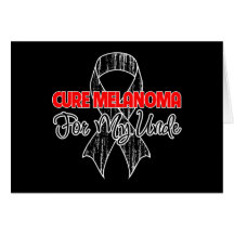 Cure Melanoma For My Uncle Card