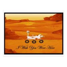 Curiosity Mars Postcard 01