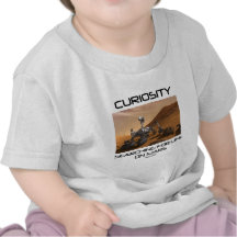 Curiosity Searching For Life On Mars (Mars Rover) Tshirt