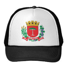 Curitiba Coat of Arms Trucker Hats