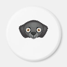 Curly-haired Retriever Fridge Magnet
