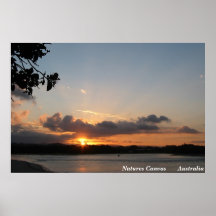 Currumbin Sunset Australia Posters