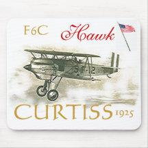 CURTISS, F6C, Hawk, 1925 Mouse Pads