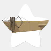 Curtiss First Military Trainer Star Sticker
