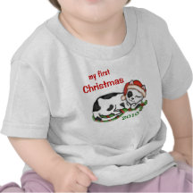 Custom Baby's First Christmas  / T-Shirt