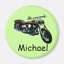 Custom Chopper Fridge Magnets