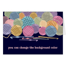 Custom colour balls of yarn crochet hooks gift car