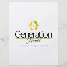 Custom corporate business gifts and marketing full color flyer