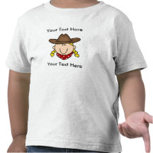 CUSTOM COW GIRL BLOND T-Shirt