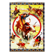 Custom Cowgirl Card
