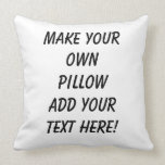 Custom Create Your Own Pillow