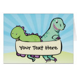 Custom Dino Card