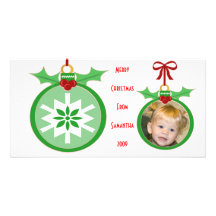 Custom Funny Children's Christmas Photo Card