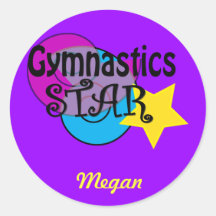 Custom Gymnastics Stickers